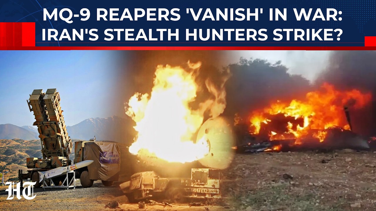 Три беспилотника MQ-9 Reaper «исчезли» во время войны: иранские истребители-невидимки нанесли уда...