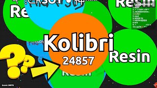 NEW 183,000+ SCORE WORLD RECORD ( Agar.io Solo Gameplay )