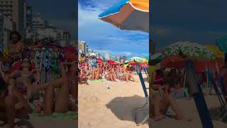 🇧🇷 Leblon Beach a Wonderful Day in Rio de Janeiro