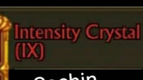 Dragon INTENSITY CRYSTAL Level 9 - Rarest thing in KOA - King of Avalon KOA