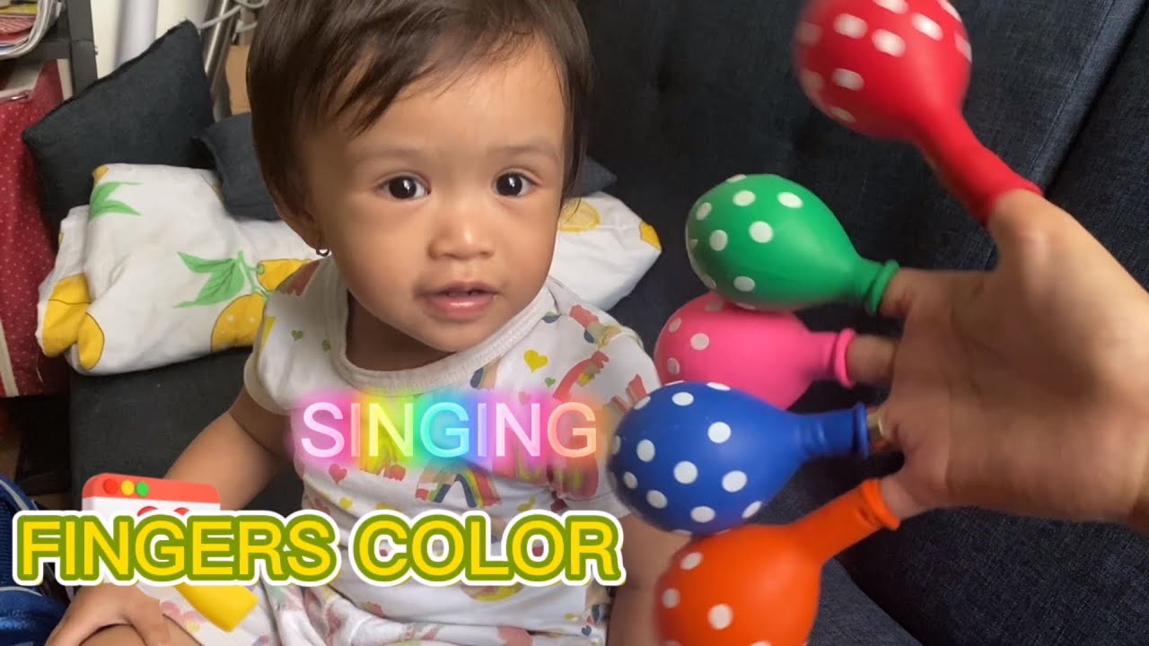 Finger family nursery rhymes learn colors with balloons xavier