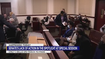 Only 3 bills on track to pass during special session