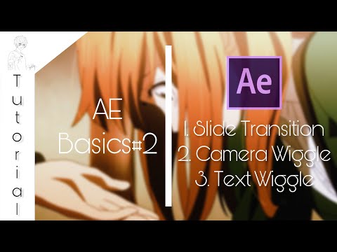 After Effects Basics #2 | Slide Transition, Camera Wiggle, Text Wiggle | spekyx