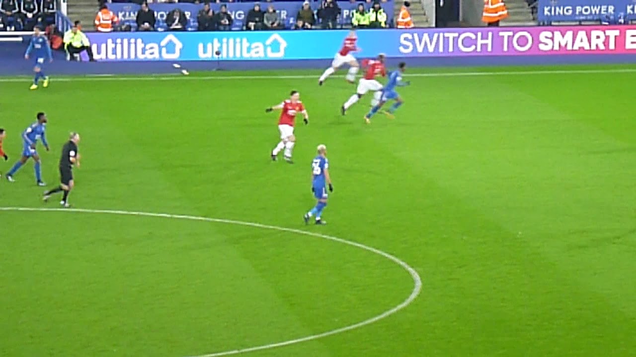 Leicester City vs Mancheater United - Mahrez cam. All about Mahrez