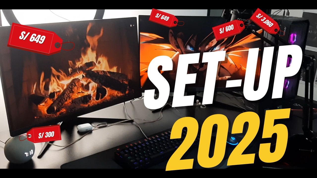 Este es mi SET-UP GAMER 2025 💻 + Cuánto me costó TODO - YouTube