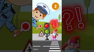 Bezpieczne przejście przez ulicę z krasnalem Tadziem. Sygnalizacja świetlna @lulek