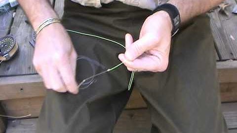 Fly Fishing Tips on Leaders and Loop to Loop Connections