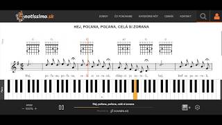Hej, poľana, poľana, celá si zorana | Notissimo.sk