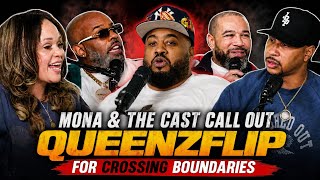 Mona CALLS OUT QueenzFlip For CROSSING BOUNDARIES & Breaking 4th Wall | The Joe Budden Podcast