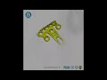 2.4 MM LCP Variable Angle Volar Rim Distal Radius Plate – 7 Head Holes | Biomedortho