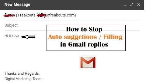 How to turn off autocorrect in Gmail