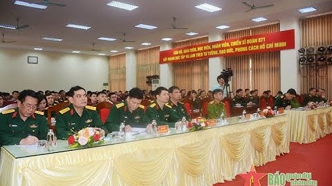 Nâng cao nghiệp vụ kỹ thuật hình sự ngành điều tra hình sự quân đội năm 2023