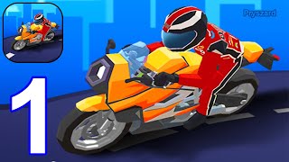 Bike Race Master: Bike Racing - Gameplay Walkthrough Part 1 Tutorial Level 1-8 (iOS, Android) screenshot 1