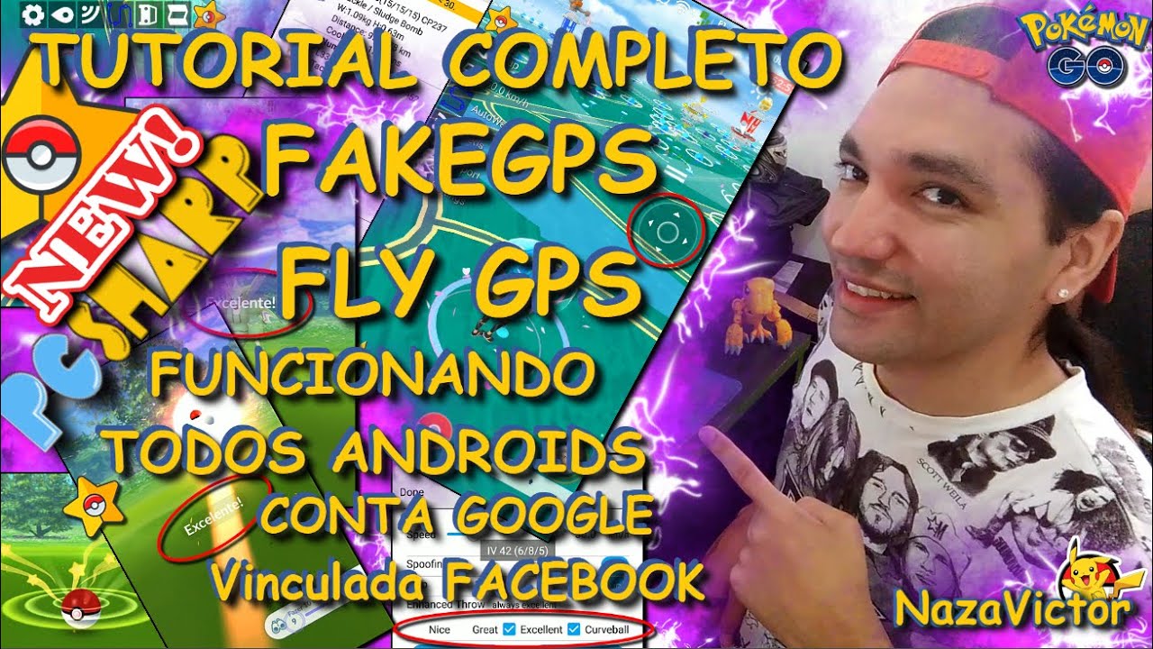 FAKE GPS *SEM ROOT, GRÁTIS E COM CONTA GOOGLE* NO PGSHARP