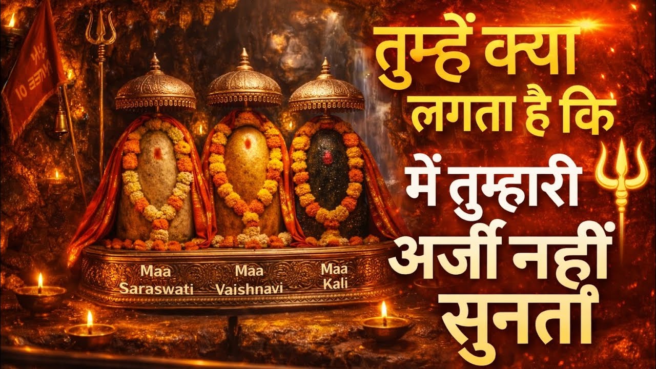 तुम्हें क्या लगता है कि मैं तुम्हारी अर्ज़ी नहीं सुनती? 🔱 | माँ का दिव्य संदेश