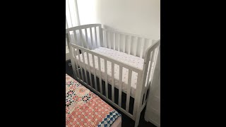 Unboxing and Assembling a Cambridge Cot