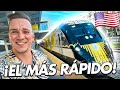 🔥VIAJE en 1era CLASE en el TREN MAS RAPIDO DE ESTADOS UNIDOS 🇺🇸 Oscar Alejandro