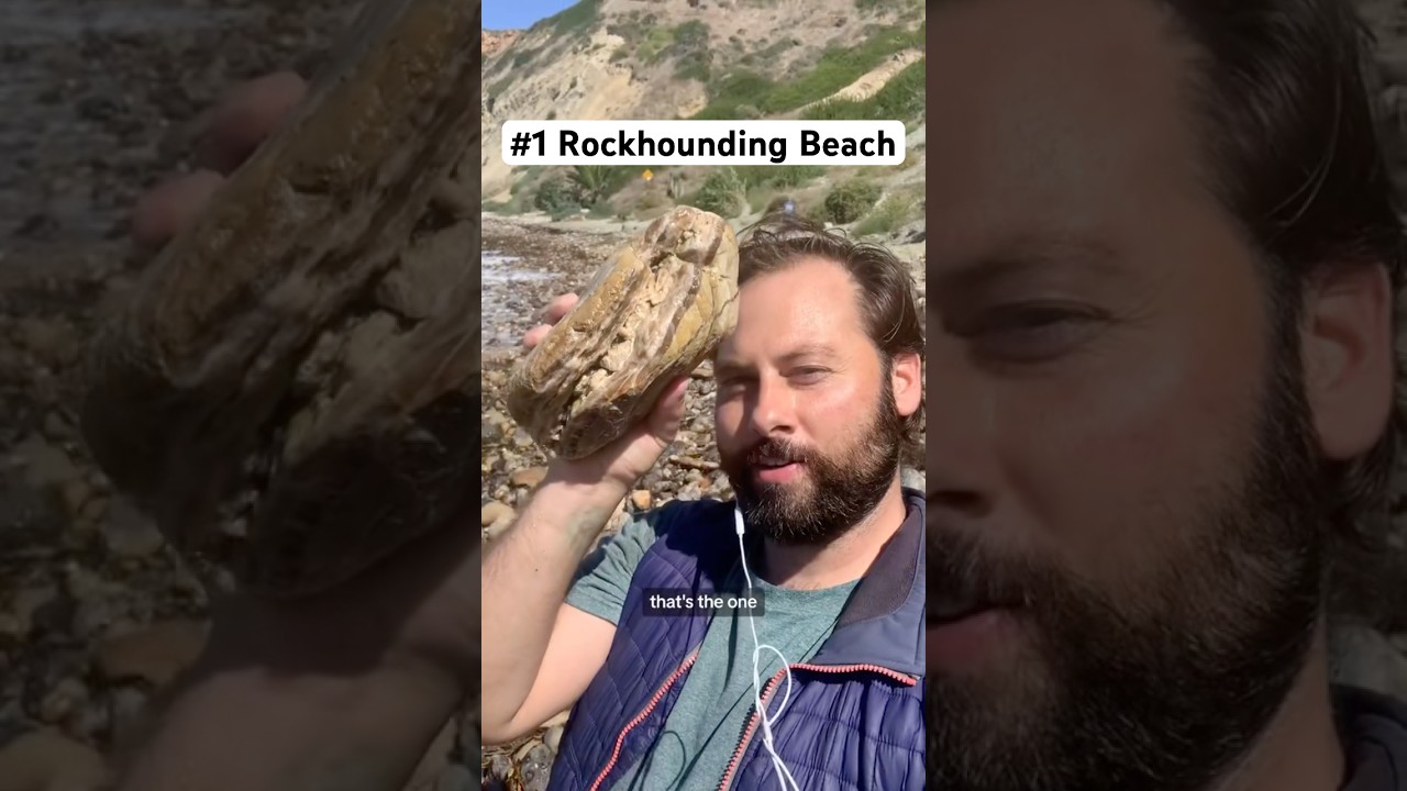 #1 Rockhound Beach #rockhound #rockhounding #agate #barite #crystals #gemstone #california #beach