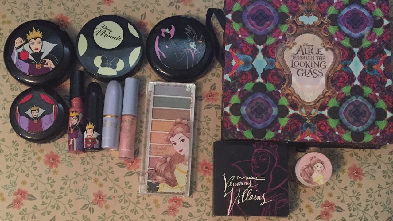 My Disney Makeup Collection (Mac, Urban Decay, Elf etc)