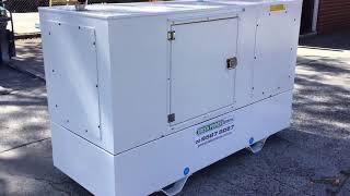 24kW/30kVA 3 Phase Soundproof Diesel Generator.  ITALY build GERMAN Engine.