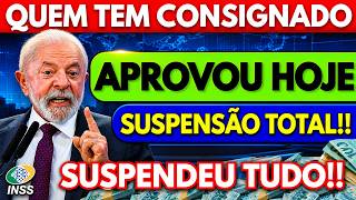 SAIU AGORA: NOVA DECISÃO do INSS SUSPENDE EMPRÉSTIMOS CONSIGNADOS em MAIO 2026!