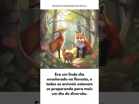 Ep 01 - VídeoBook - As Aventuras da Pequena Raposa Vermelha #contos #fabulas #infantil #historias