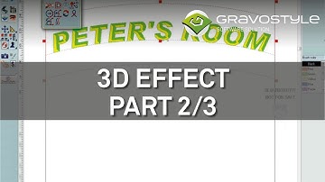 Logiciel Gravostyle™ - Signalétique laser - Effet 3D et palette de couleurs avancée - Part 2/3