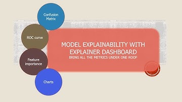Model explainability with library explainer dashboard