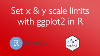 Set x & y scale limits with ggplot2 in R (2 minutes)