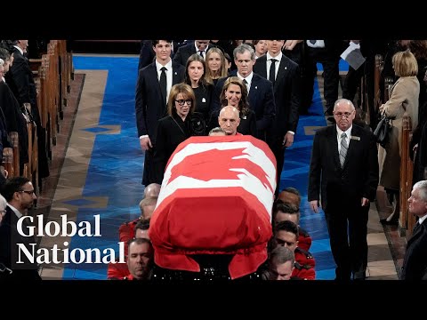 Global National: March 23, 2024 | Canadians bid farewell to Brian Mulroney in powerful service