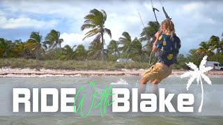 Kiteboarding: Foot swap on a directional