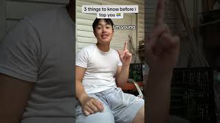 3 Things To Know Before I Top You #gay #shorts