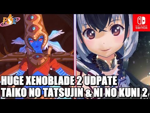 Nintendo Switch - Xenoblade Chronicles 2 Ver. 1.5.1 is LIVE, FULL Breakdown & Taiko no Tatsujin NS!