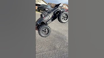 Arrma Notorious V6 is a Beast #oldies #arrma #rollover #notorious #trending #rc #6a #backflip #bash