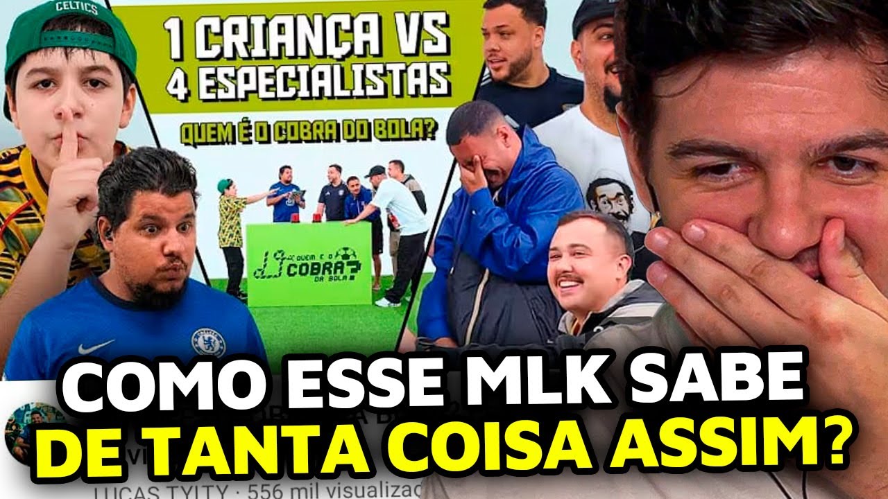 QUEM É O COBRA DA BOLA? Feat. Davi Lusa - wardi REACT!