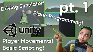 DAY 2 PART 1 Moving our Tank! Adding Scripts! Basic Coding! Game Development with Zero Knowledge