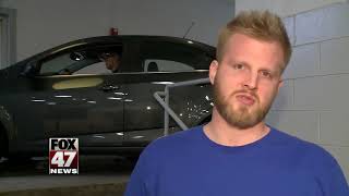 Simulator teaches teens about distracted driving