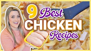 9 MUST-TRY Chicken Recipes that ANYONE Can Make! | QUICK AND DELICIOUS DINNER IDEAS by CookCleanAndRepeat 37,539 views 3 months ago 34 minutes