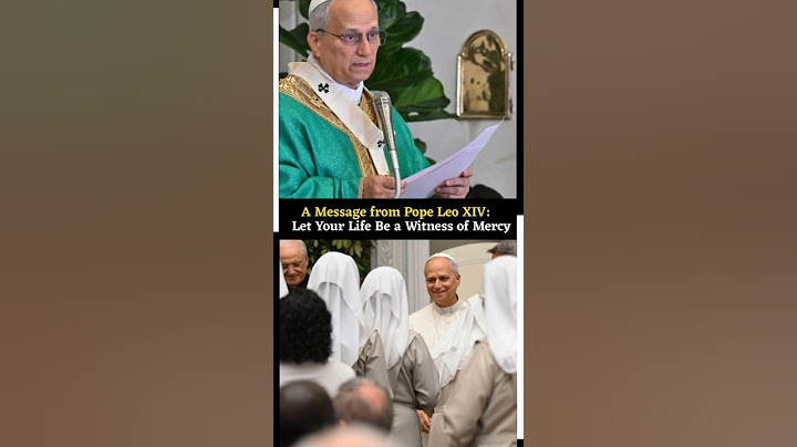 Pope Leo XIV Calls Us to Reflect God’s Love in the World #pope #popeleoxiv #india
