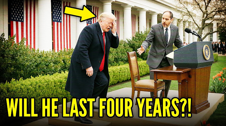 Trump Suffers SCARY MENTAL COLLAPSE During White House Speech