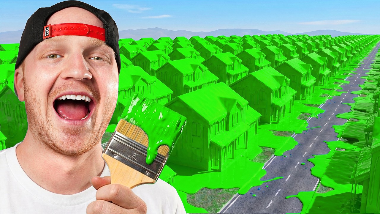Build the best ONE COLOR House, Win $10,000