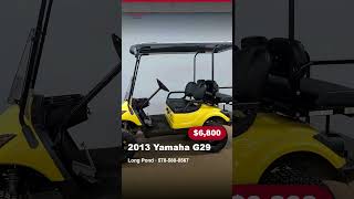 Lifted All Terrain 4 Seater Golf Cart – Yamaha G29