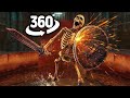 Skeleton Shield Chase You in the Sewers | 360° VR