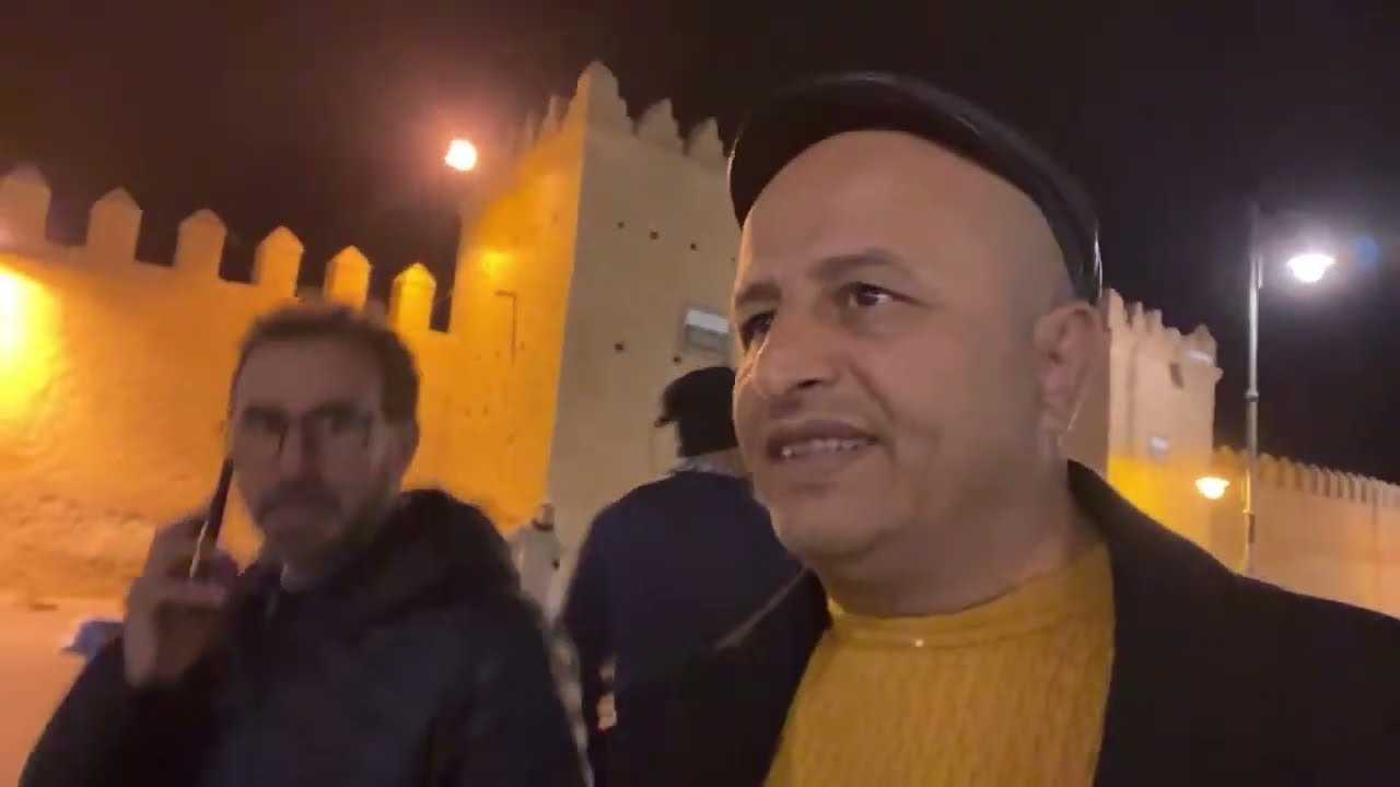 جولة ليلية في مدينة وجدة وميمونة المغربية تشعل اللايف #زيارة_وجدة