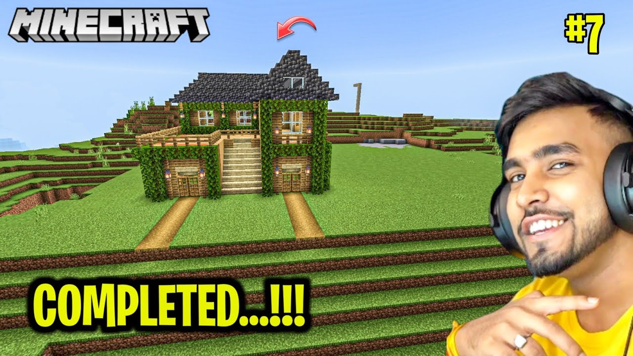 My New House Building Completed....!!! 😍 minecraft YouTube