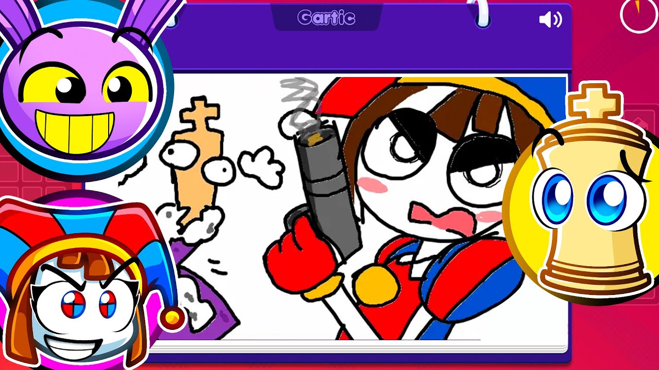 DESENHAMOS OUTRAS DUPLAS no Gartic Phone