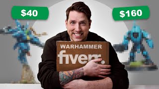 I asked 6 artists on Fiverr to paint my Warhammer  again!