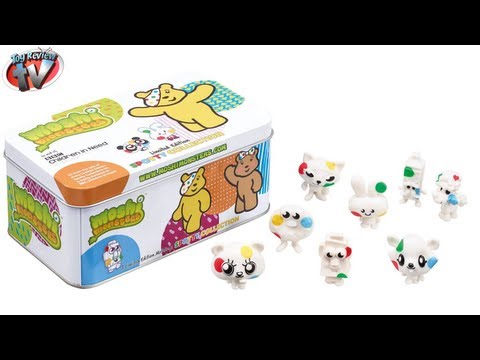 Moshi Monsters Children In Need Spotty Collection Tin Toy Review, Vivid