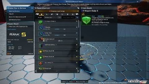 PSO2 NGS - Limited Quest - Relay Quest: Cliffs Suppression Op