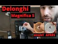 COMMENT NETTOYER ET DETARTRER UNE MACHINE DELONGHI ? [Magnifica S]